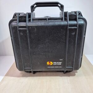 Pelican 1300 Protector Case Black Watertight Hard Shell Equipment Tool Box